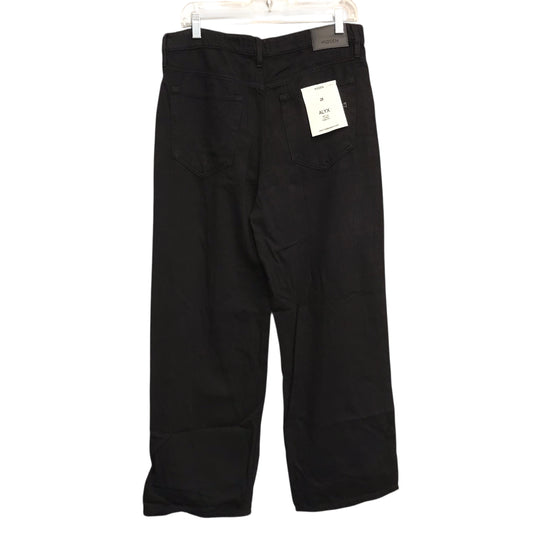 Jeans Wide Leg By Hidden In Black Denim, Size:6