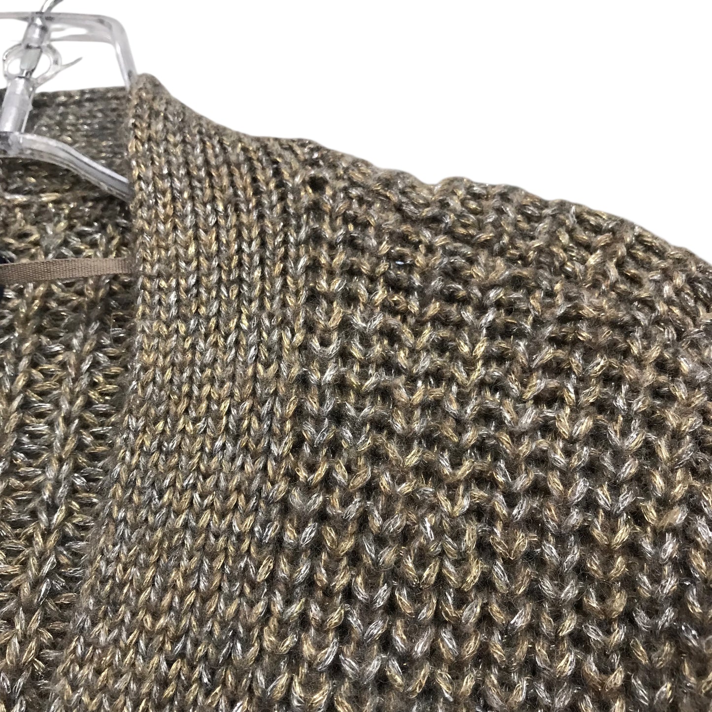 Cardigan By Gap In Gold & Silver, Size:S