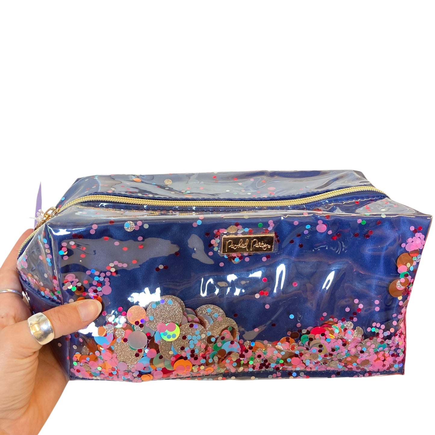 Makeup Bag By Packed Party In Multi, Size:Large