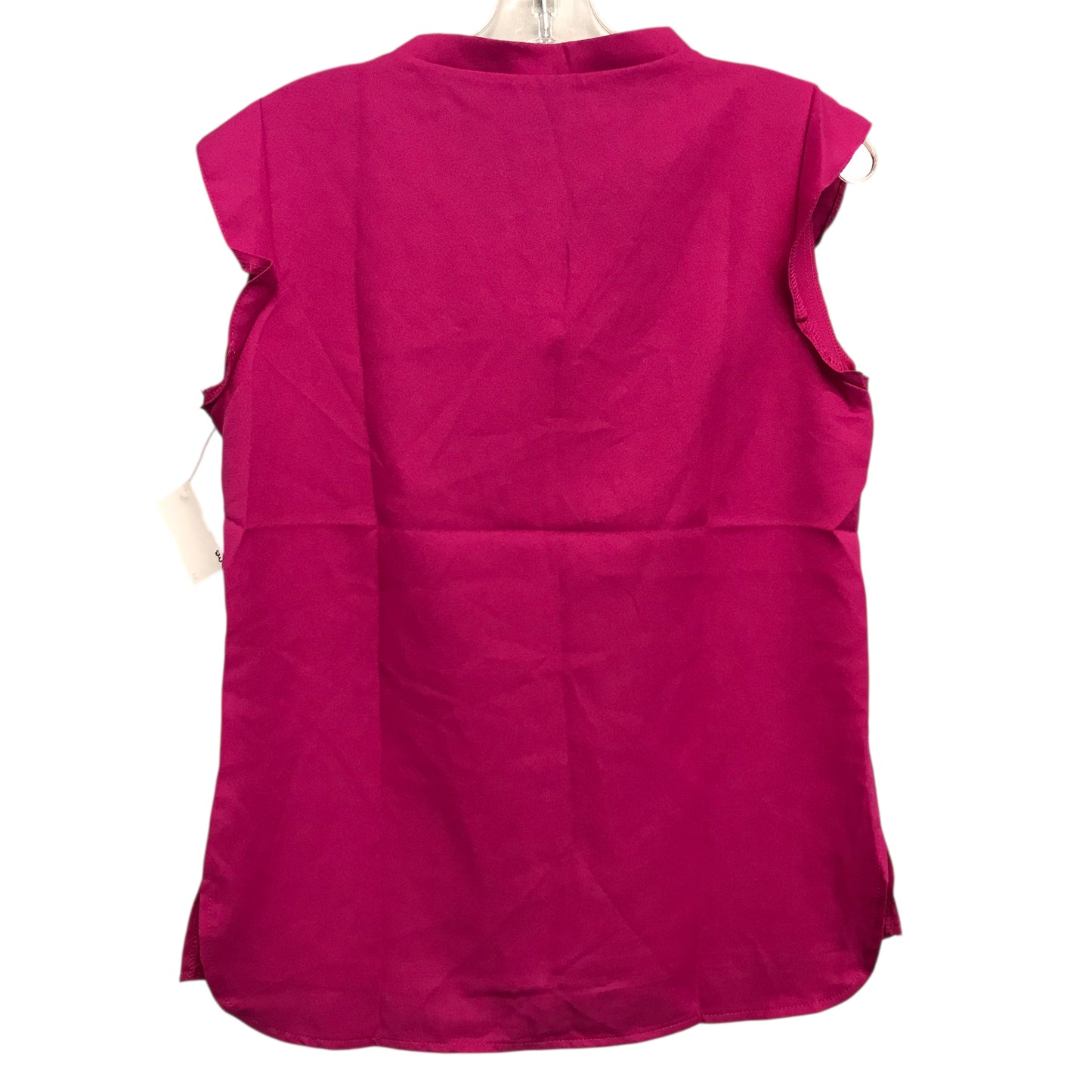 Top Sleeveless By Emery Rose In Pink, Size:S