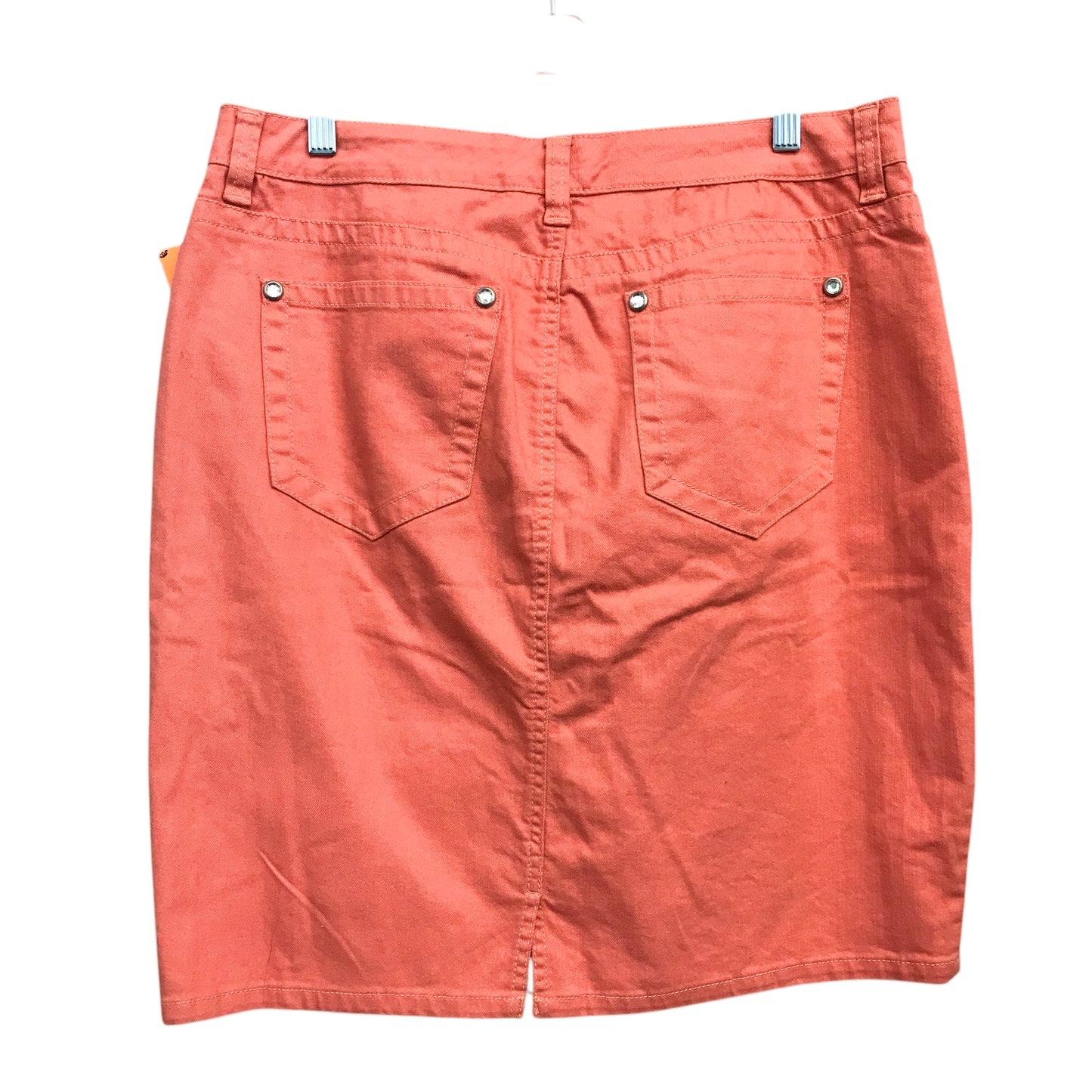 Skirt Midi By Nine West In Coral, Size:12