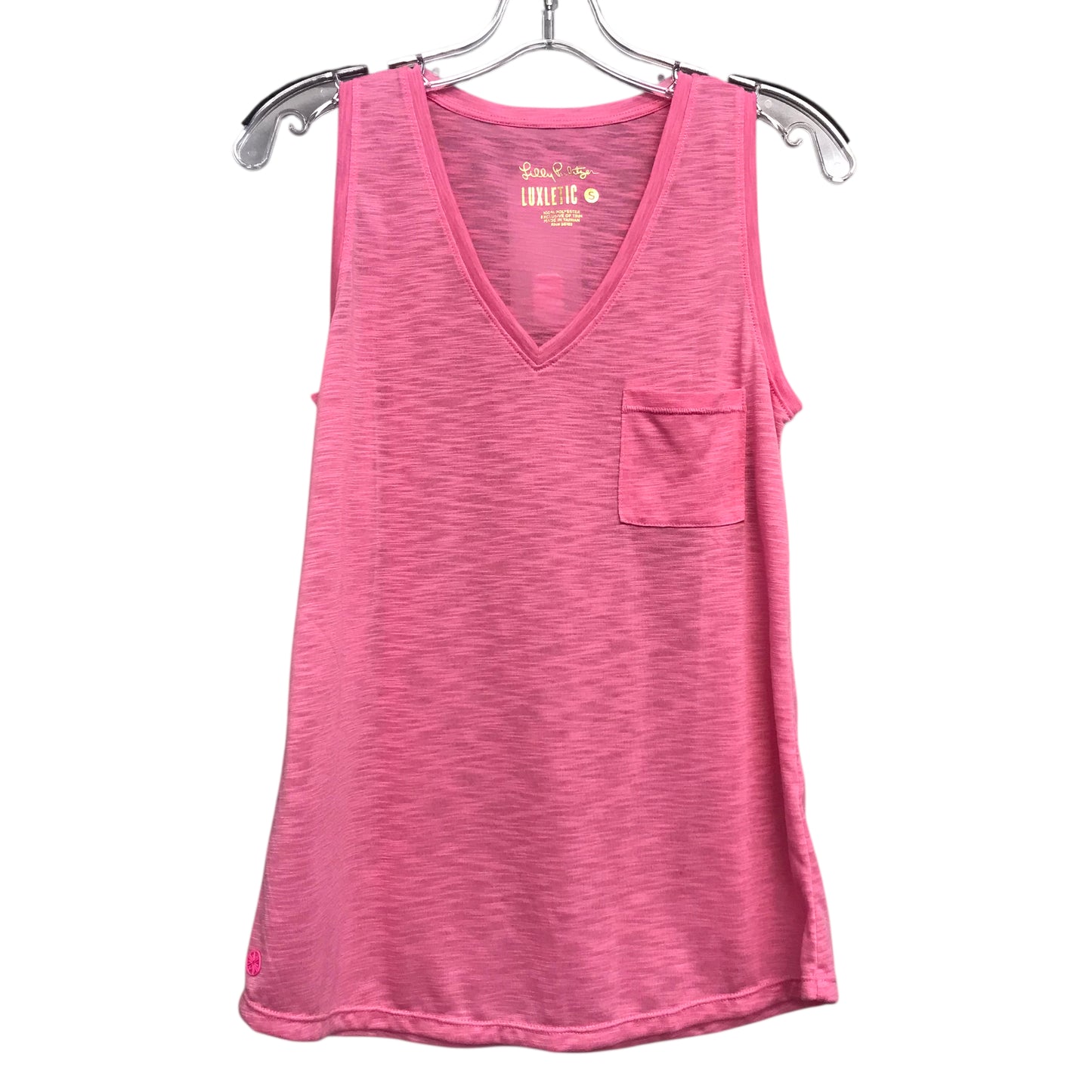 Top Sleeveless Designer By Lilly Pulitzer In Pink, Size:S
