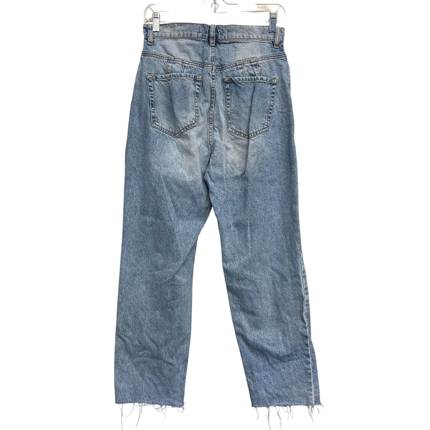 Jeans Straight By We The Free In Blue Denim, Size:8