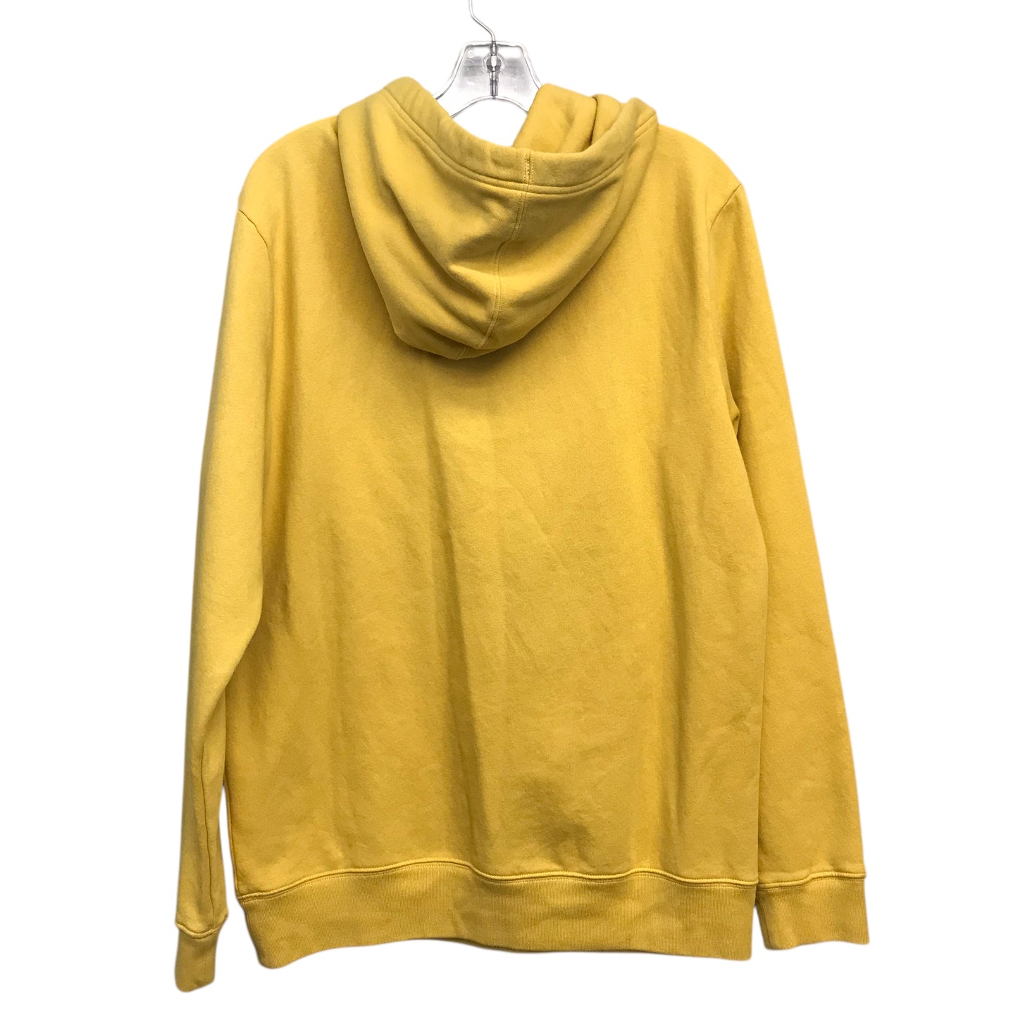 Sweatshirt Hoodie By Gap In Yellow, Size:M
