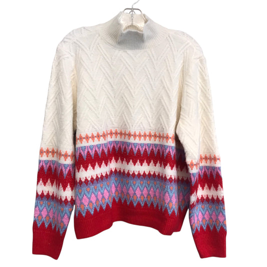 Sweater By St Johns Bay In White, Size:Xl