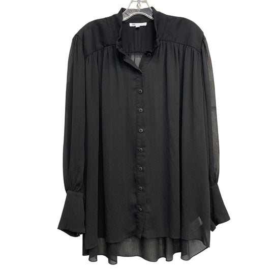 Top Ls By Dr2 In Black, Size:3X