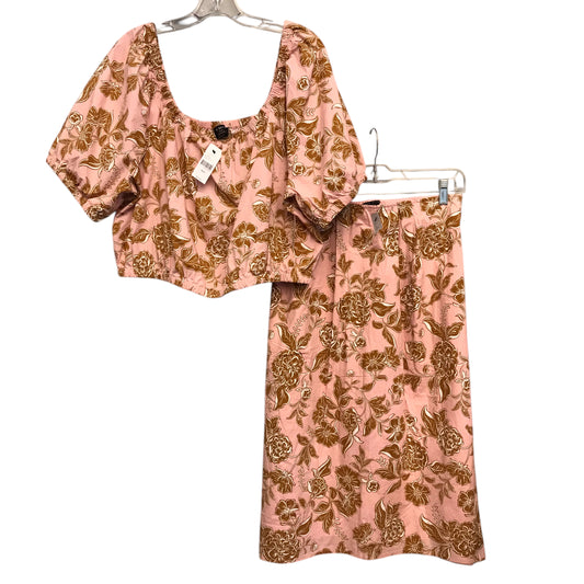 Skirt Set 2Pc By Lane Bryant In Floral Print, Size:20