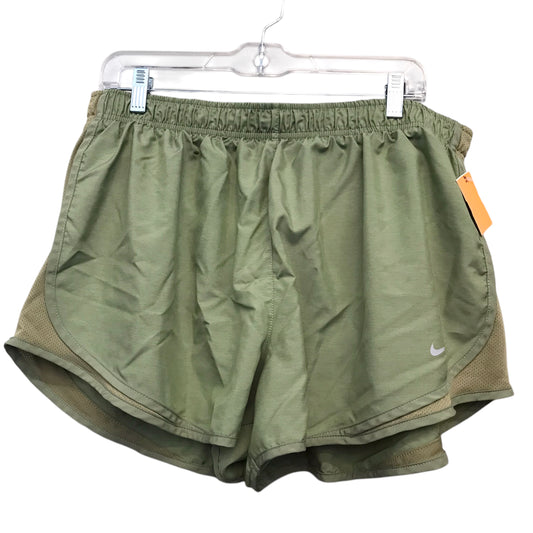ATHLETIC SHORTS by NIKE APPAREL In GREEN, Size: 1X