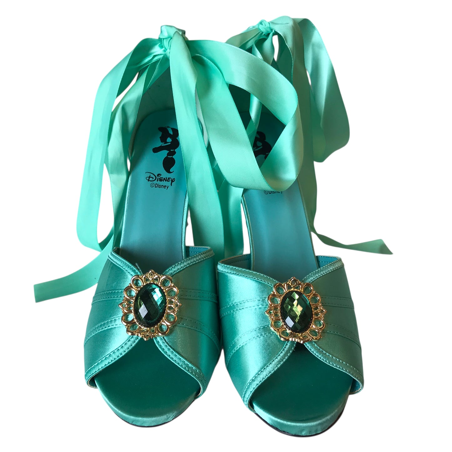 Shoes Heels Stiletto By Disney Store In Teal, Size:11