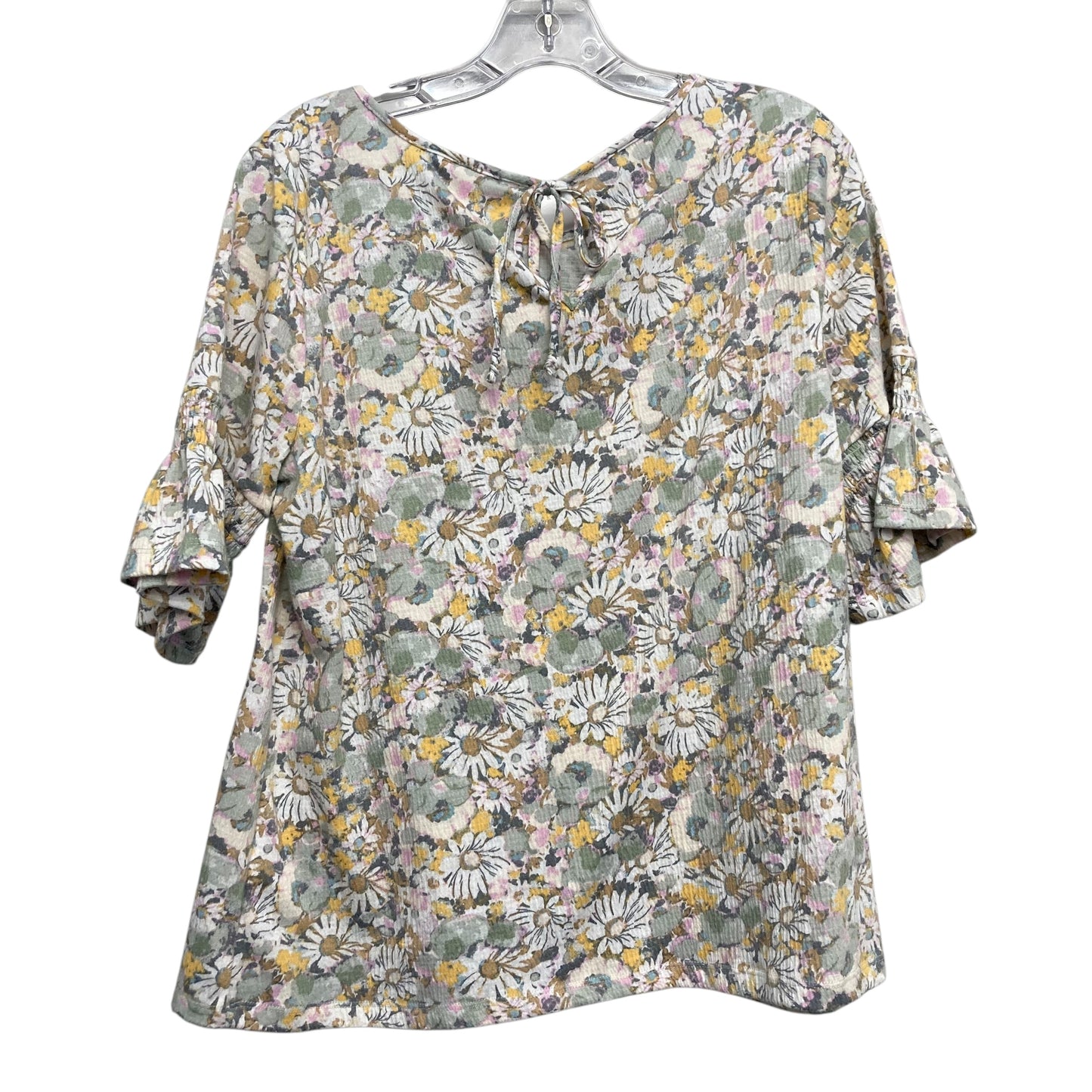 Top Ss By Lc Lauren Conrad In Floral Print, Size:L