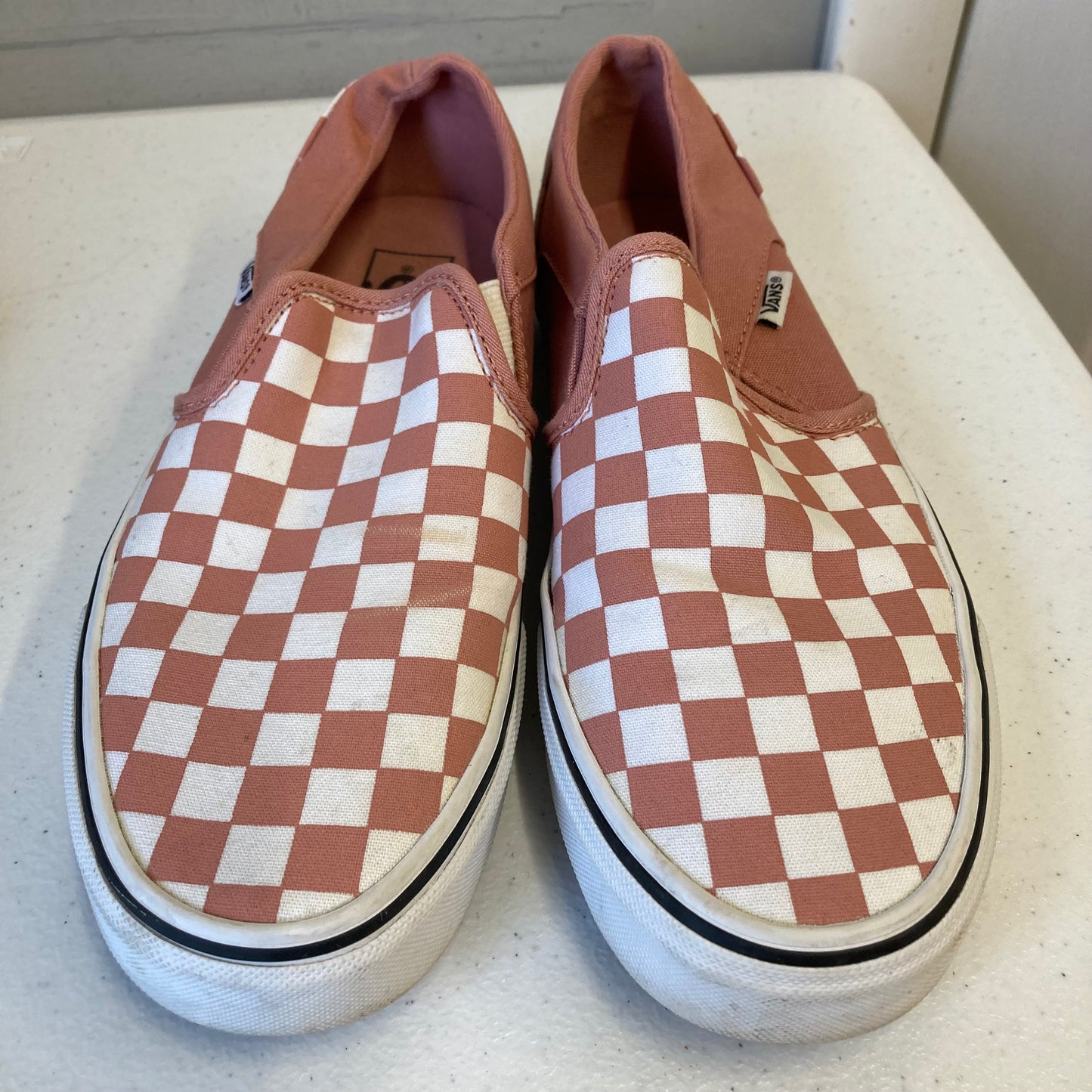 Shoes Sneakers By Vans In Checkered Pattern, Size:8.5