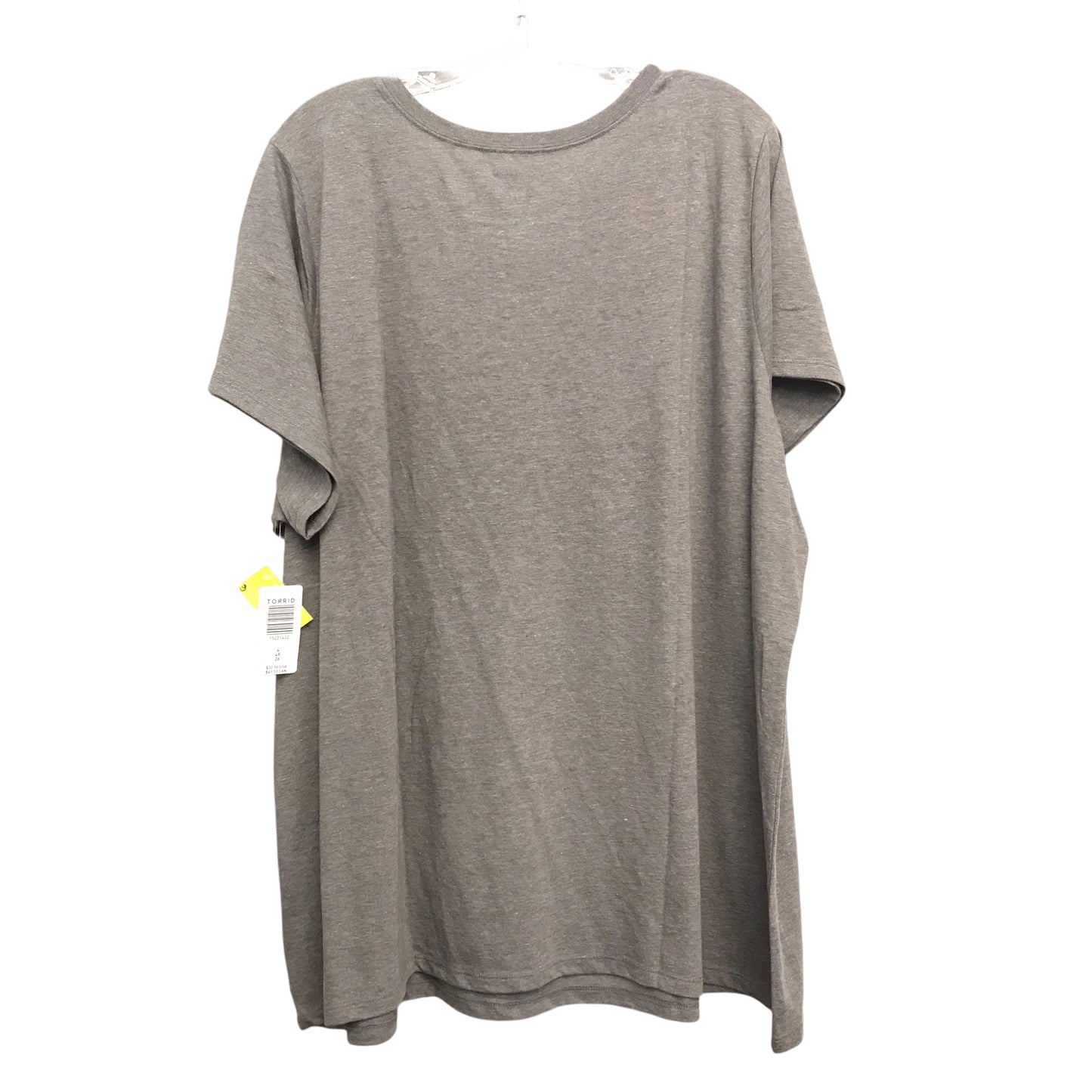 Top Ss By Torrid In Grey, Size:4X