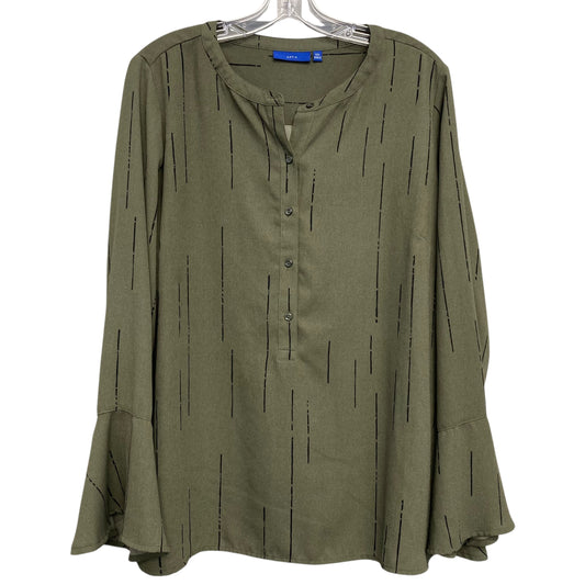 Top Ls By Apt 9 In Green, Size:1X