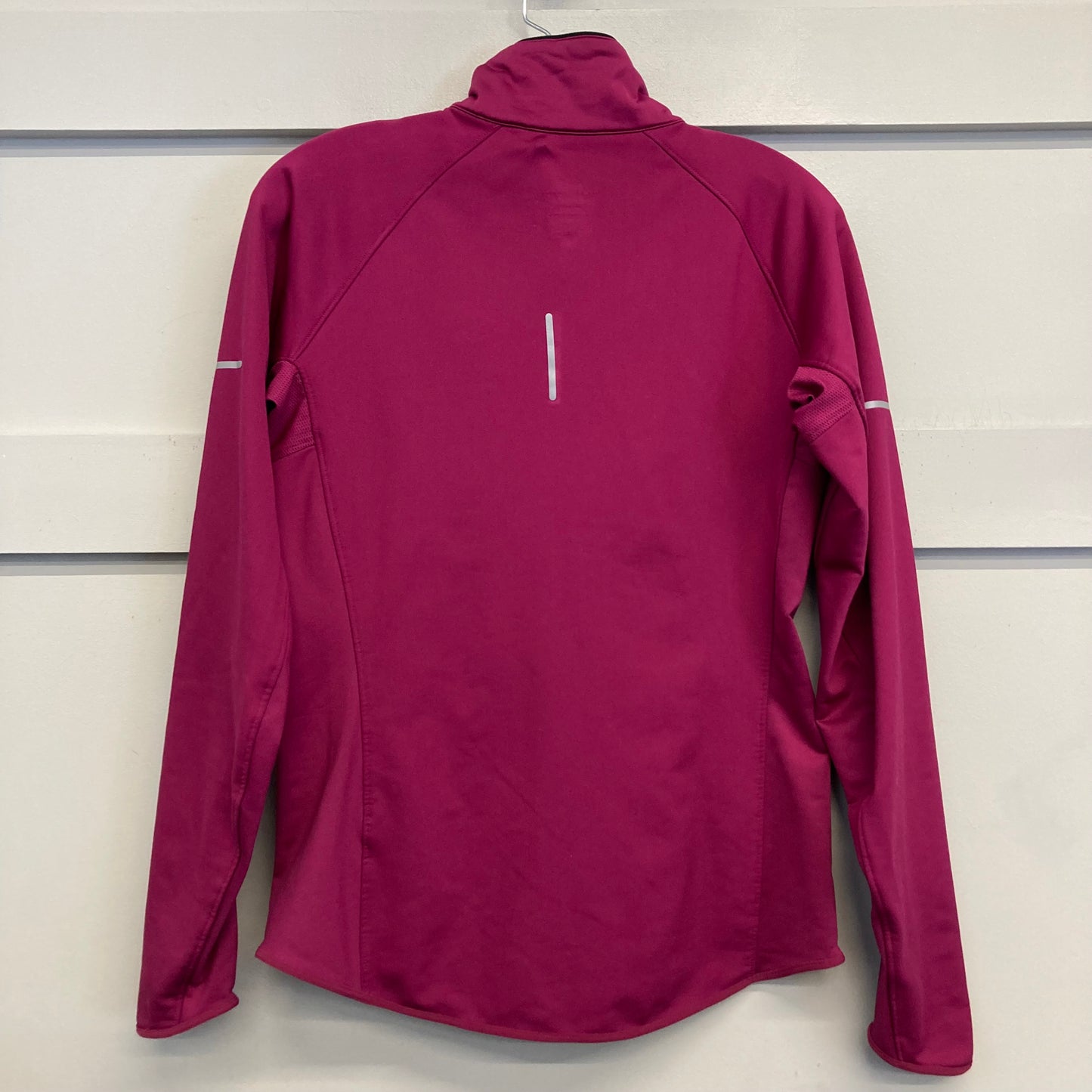 Athletic Jacket By Nike In Purple, Size:M
