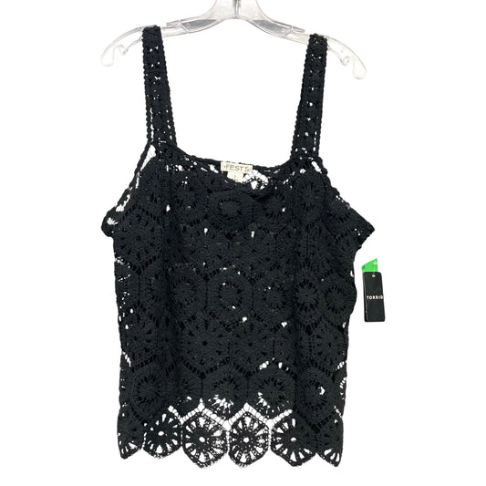 Top Sleeveless By Torrid In Black, Size:1X