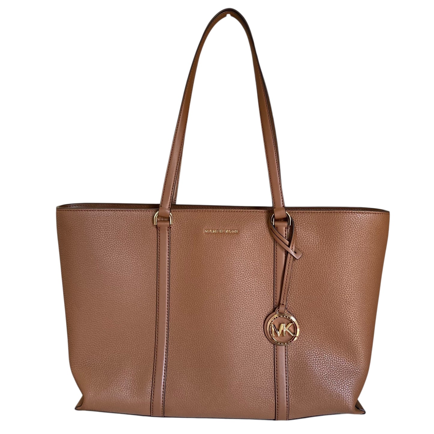 Handbag Designer By Michael Kors In Brown, Size:Large