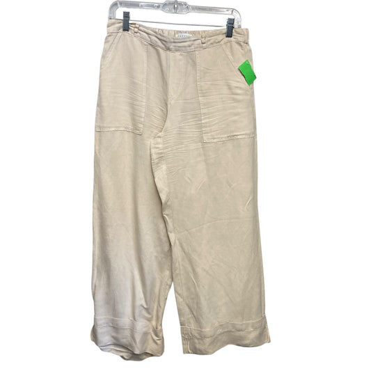 Pants Cropped By Calypso St Barth In Beige, Size:6