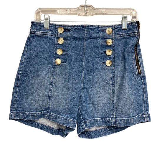 Shorts By Loft In Blue Denim, Size:4