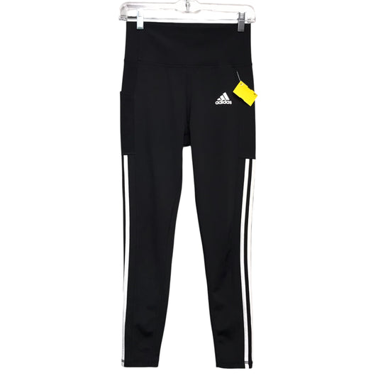Athletic Leggings By Adidas In Black, Size:S