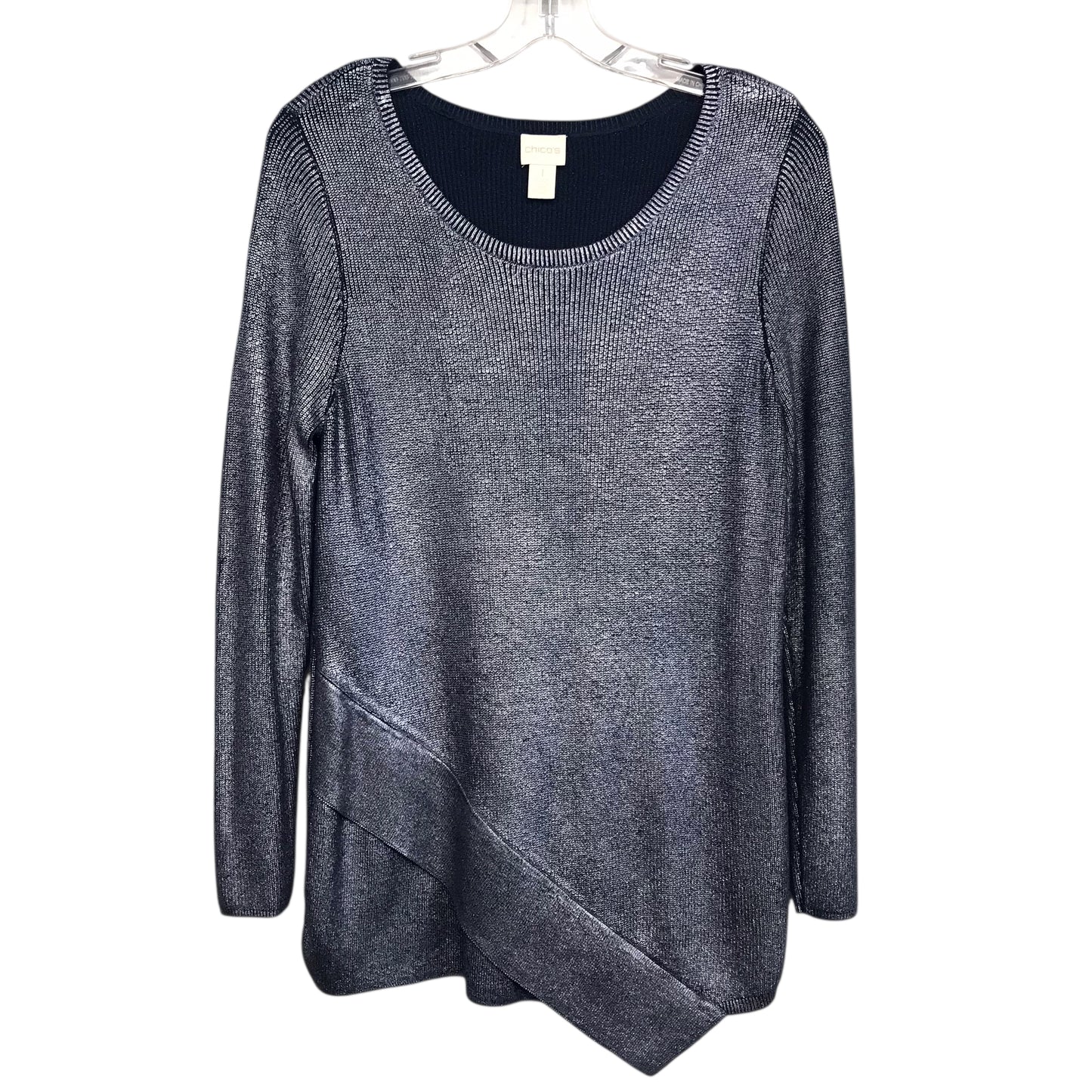 Top Ls By Chicos In Blue, Size:M