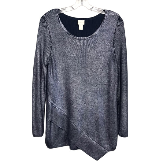 Top Ls By Chicos In Blue, Size:M