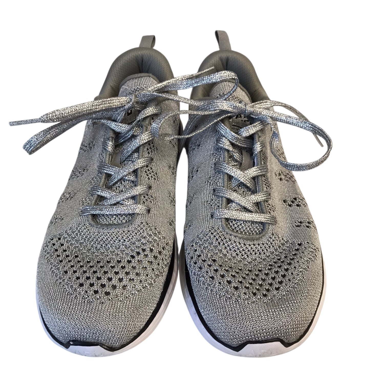 Shoes Designer By Apl In Grey, Size:9