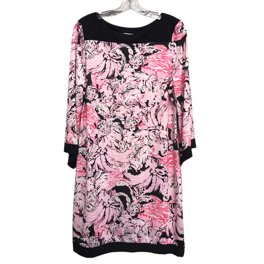 Dress Party Short By Eci In Black & Pink, Size:L