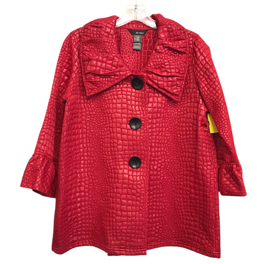 Jacket Other By Ali Miles In Red, Size:M