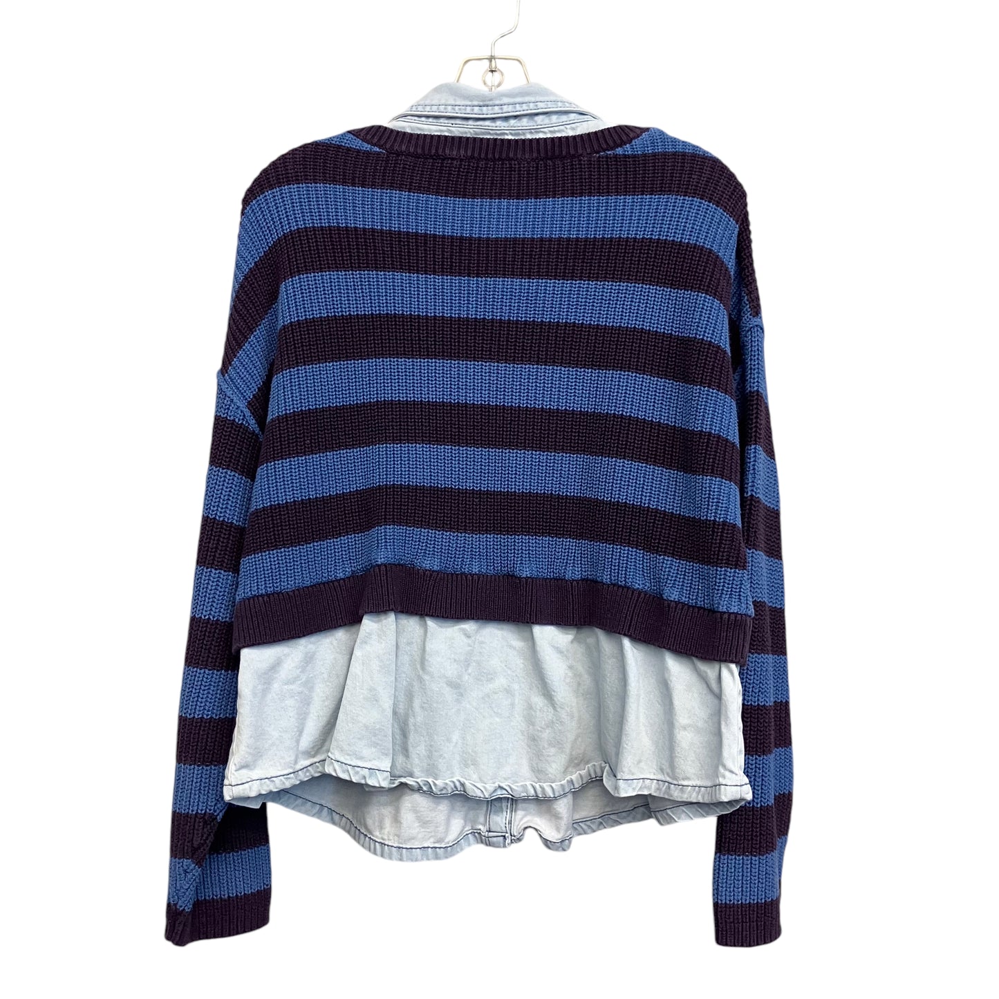 Sweater By Pilcro In Striped Pattern, Size:L