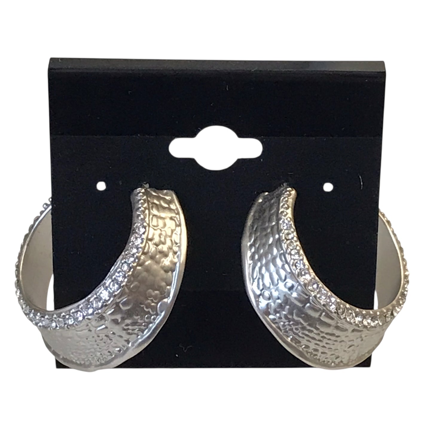 EARRINGS HOOP by WHITE HOUSE BLACK MARKET in SILVER