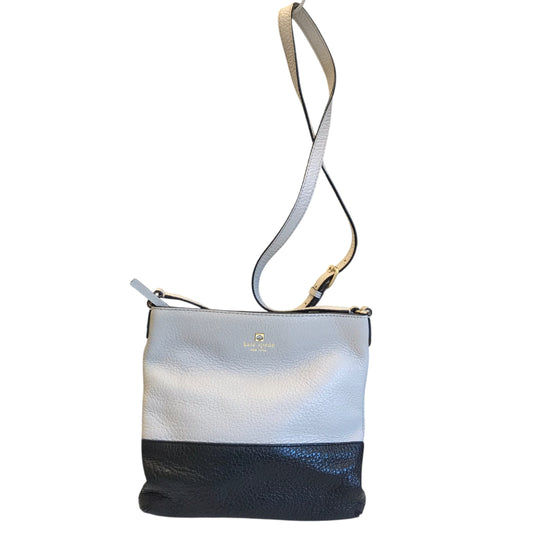 Crossbody Designer By Kate Spade In Black & Grey, Size:Medium