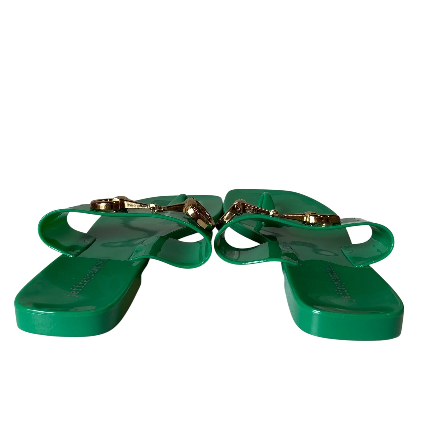 SANDALS FLATS by Jeffrey Campbell In GREEN, Size: 8