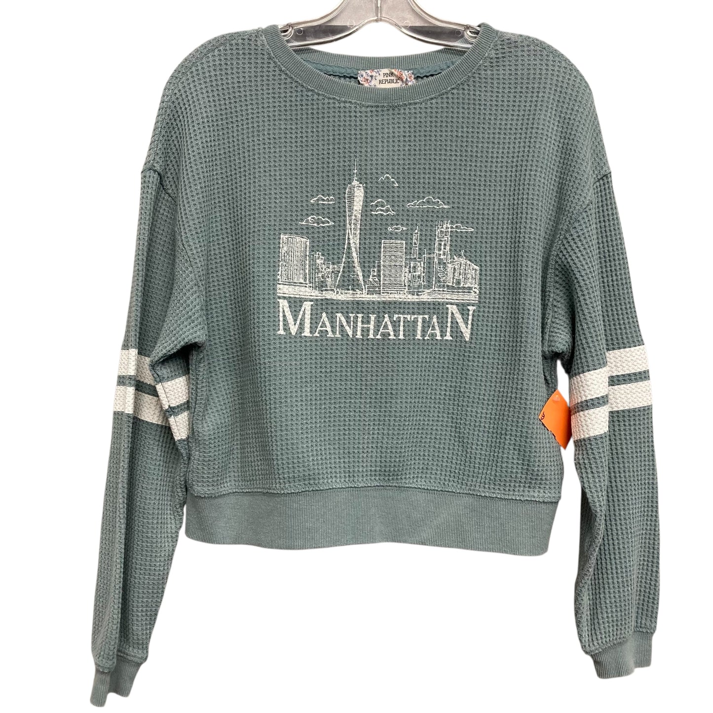 Top Ls By Pink Republic In Green, Size:Xs