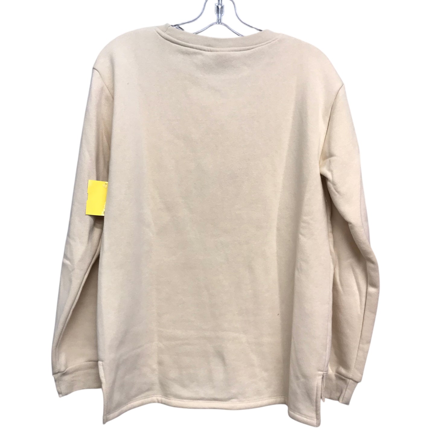 Sweatshirt Crewneck By Disney In Tan, Size:M