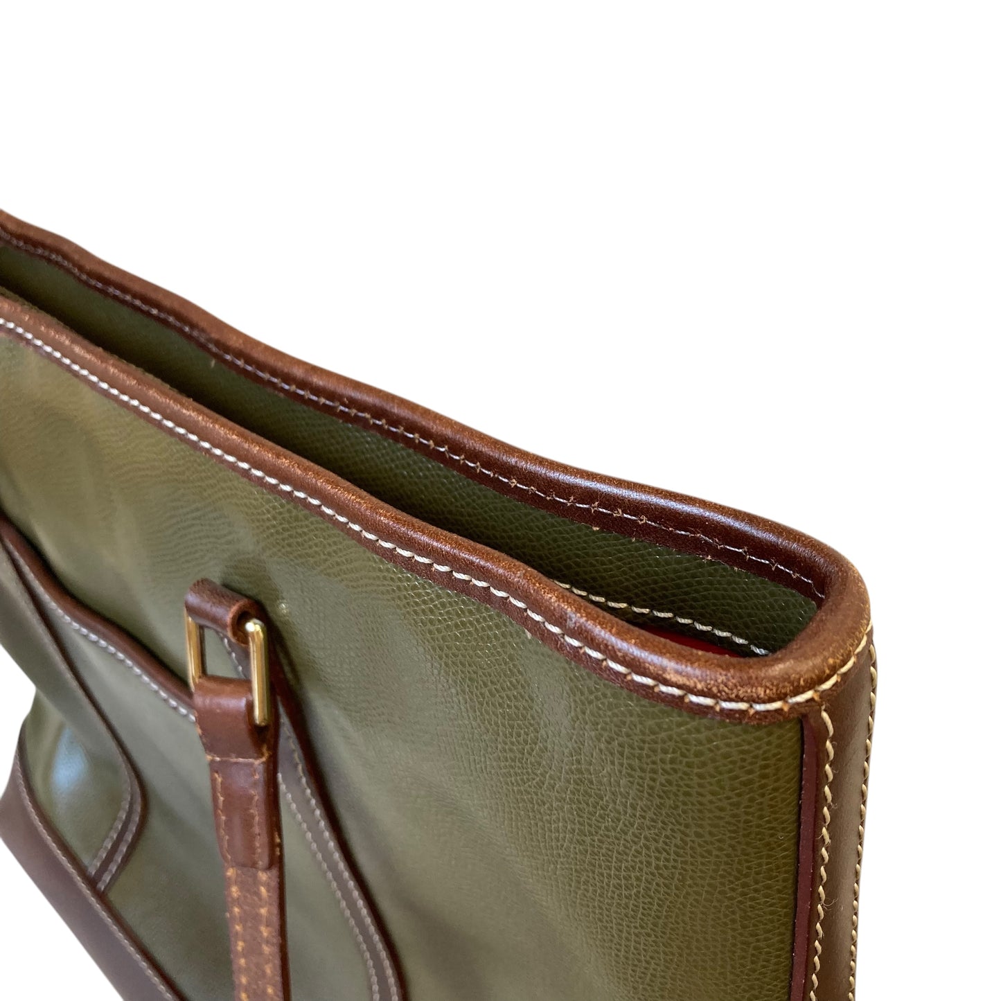 Handbag Designer By Dooney And Bourke In Green, Size:Large