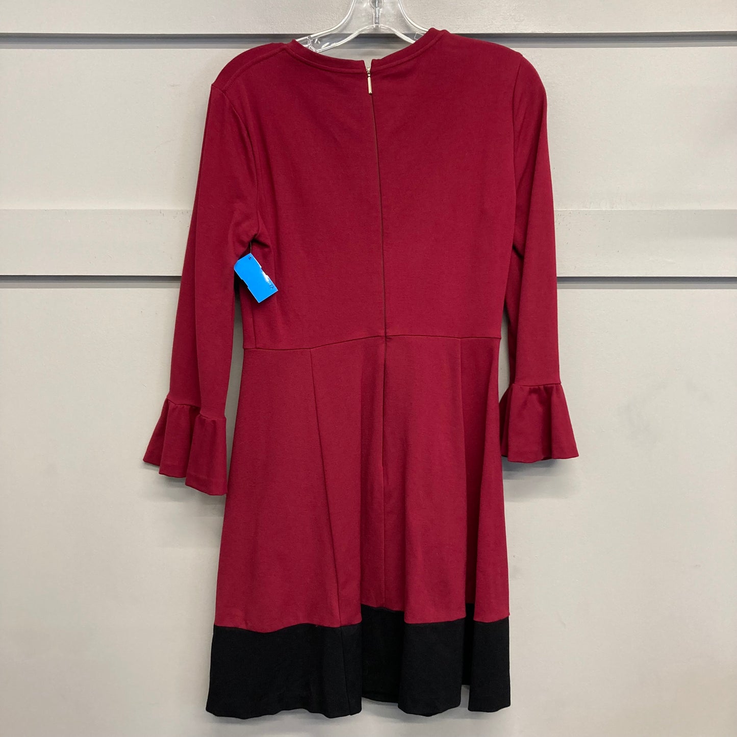 Dress Designer By Kate Spade In Black & Red, Size:S