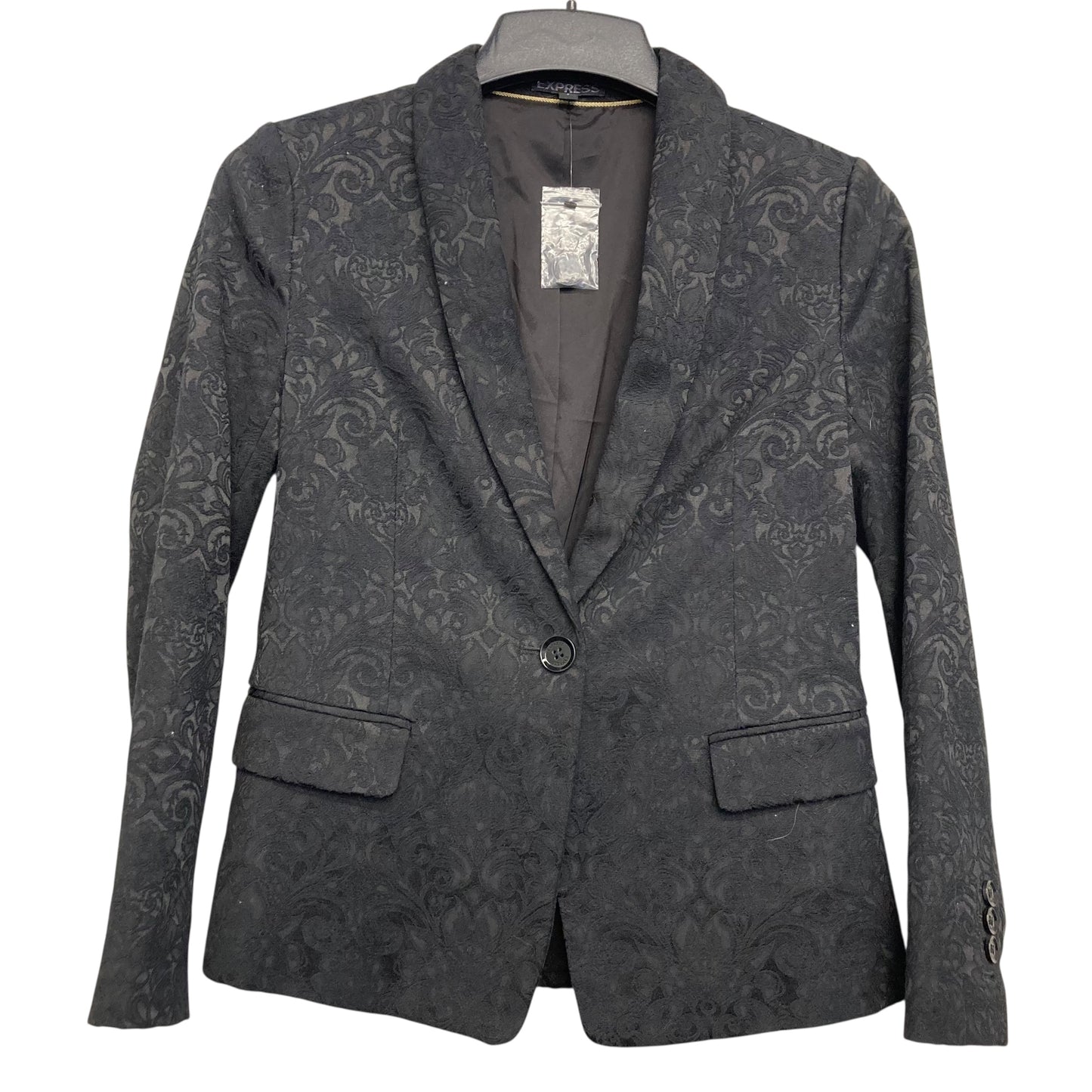 Blazer By Express In Black, Size:Xs