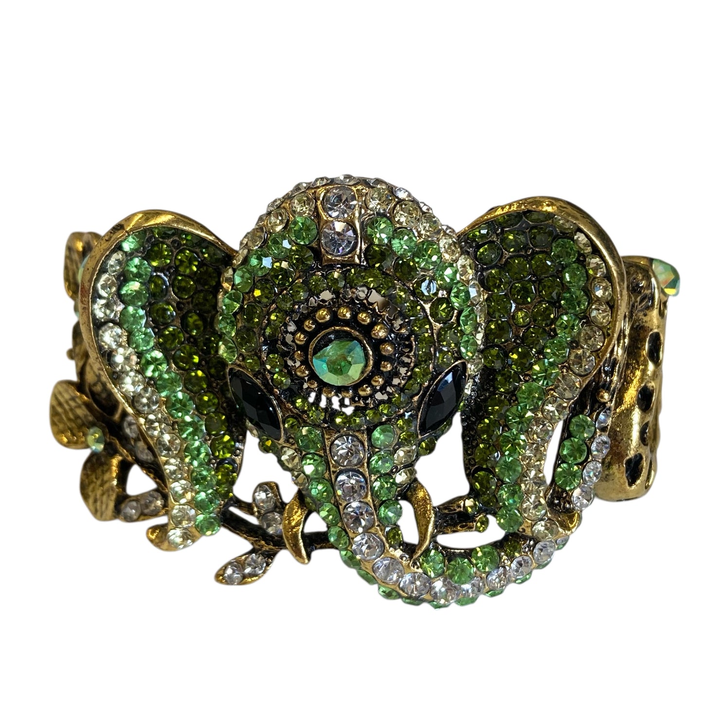 Bracelet Other In Gold & Green