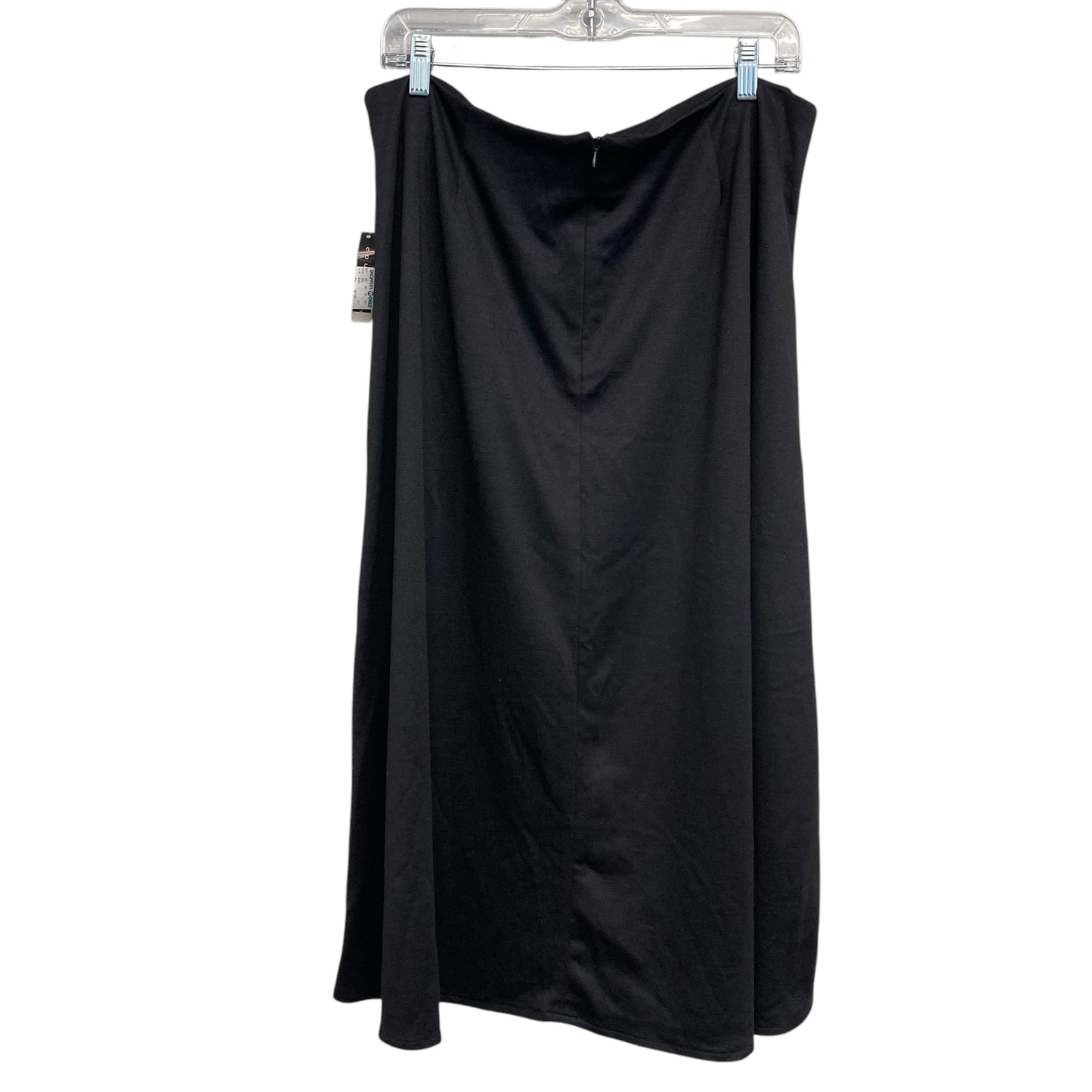 Skirt Midi By Courtenay In Black, Size:16