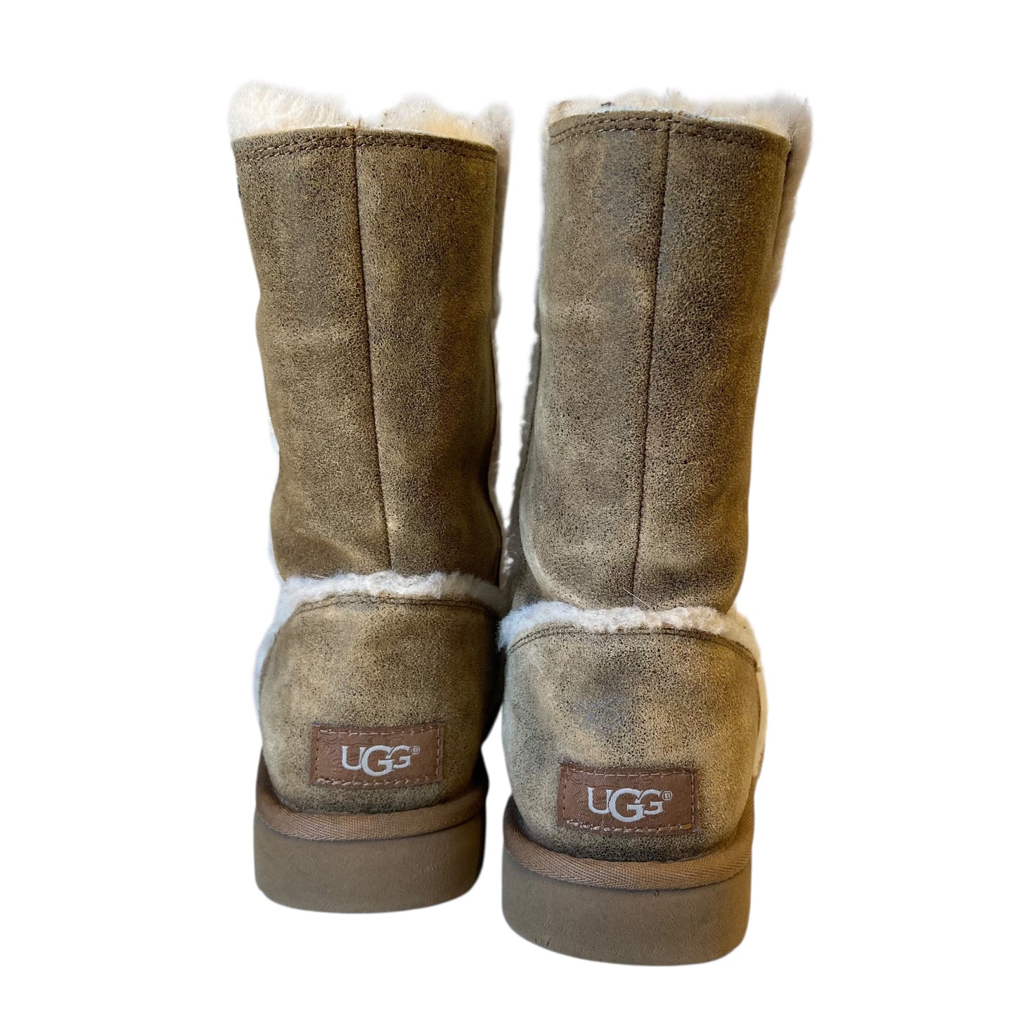 Boots Designer By Ugg In Brown, Size:7