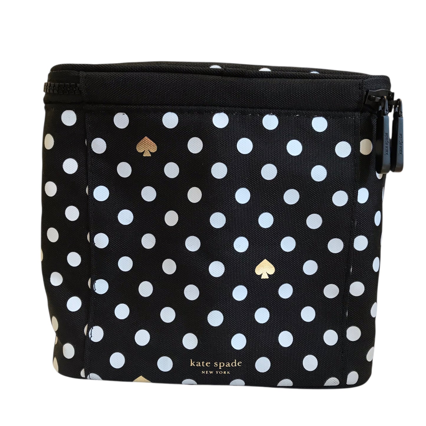 Small Lunchbag Designer Tag By Kate Spade In Polkadot Pattern