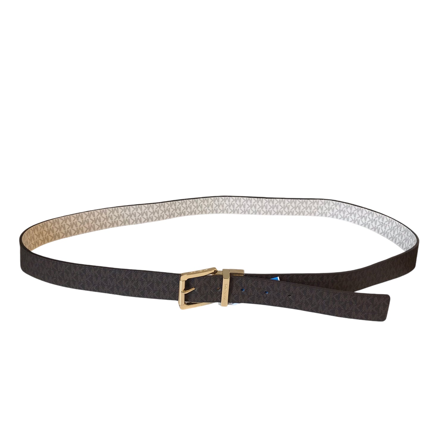 Belt Designer By Michael Kors In Brown, Size:Xlarge