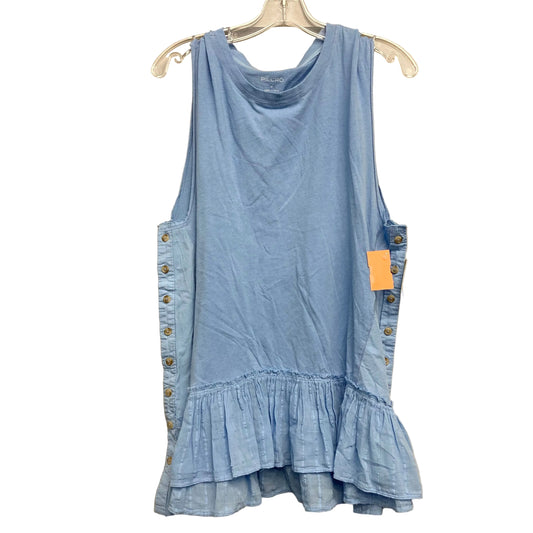 Top Sleeveless By Pilcro In Blue, Size:M
