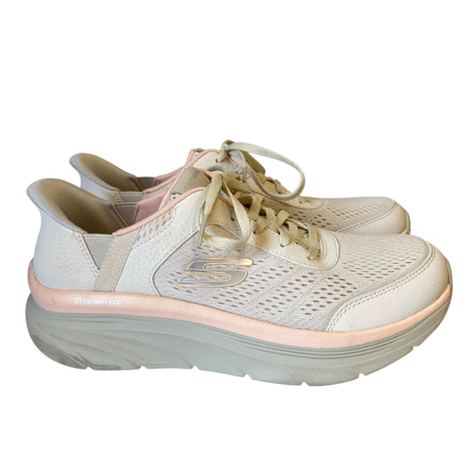 Shoes Athletic By Skechers In Beige, Size:8.5