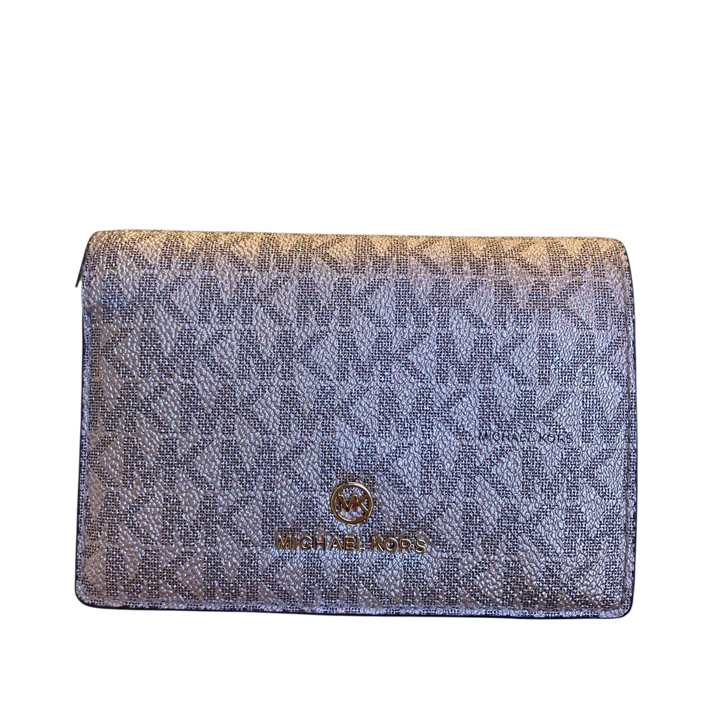 Wallet Designer By Michael Kors In Rose Gold, Size:Medium