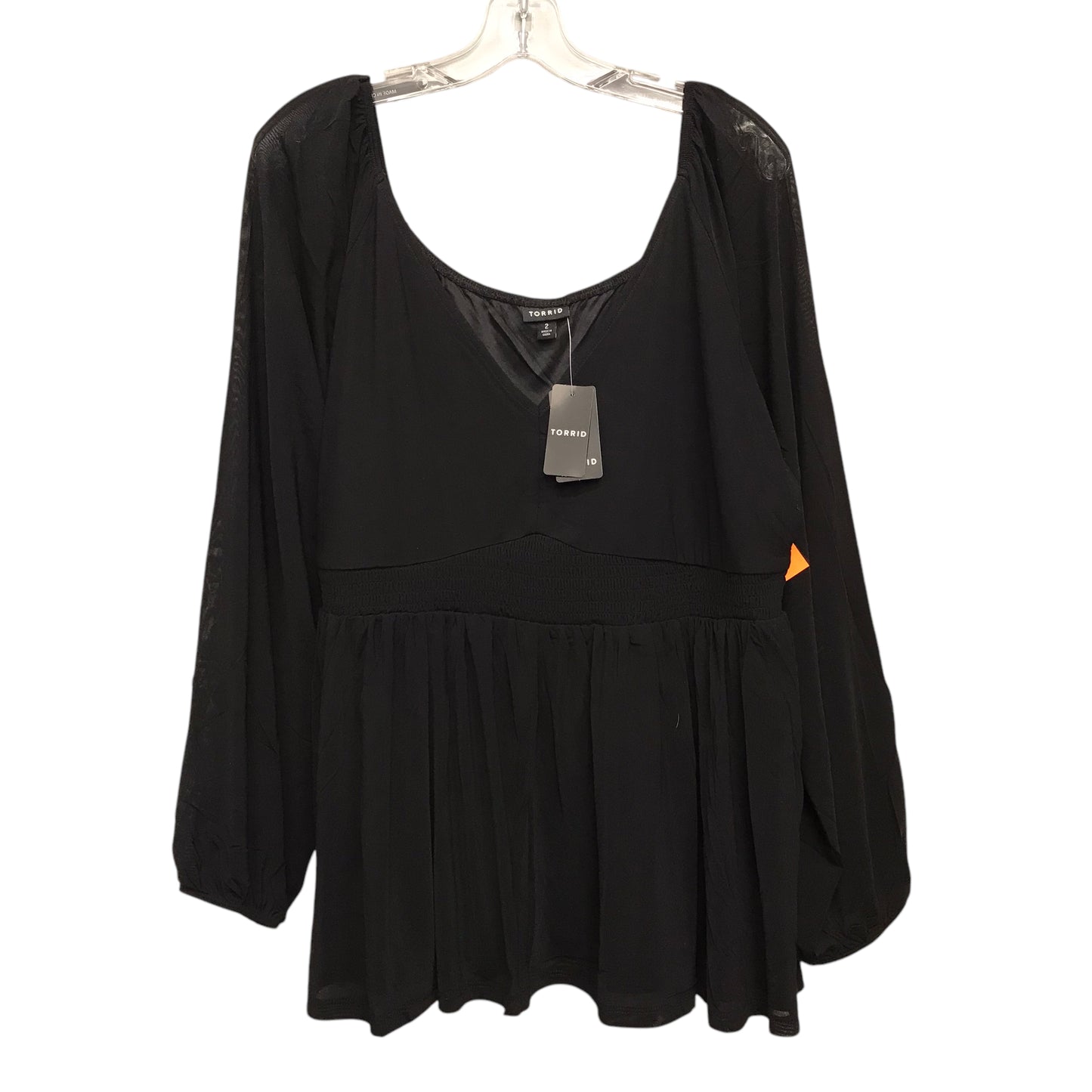 Top Ls By Torrid In Black, Size:2X