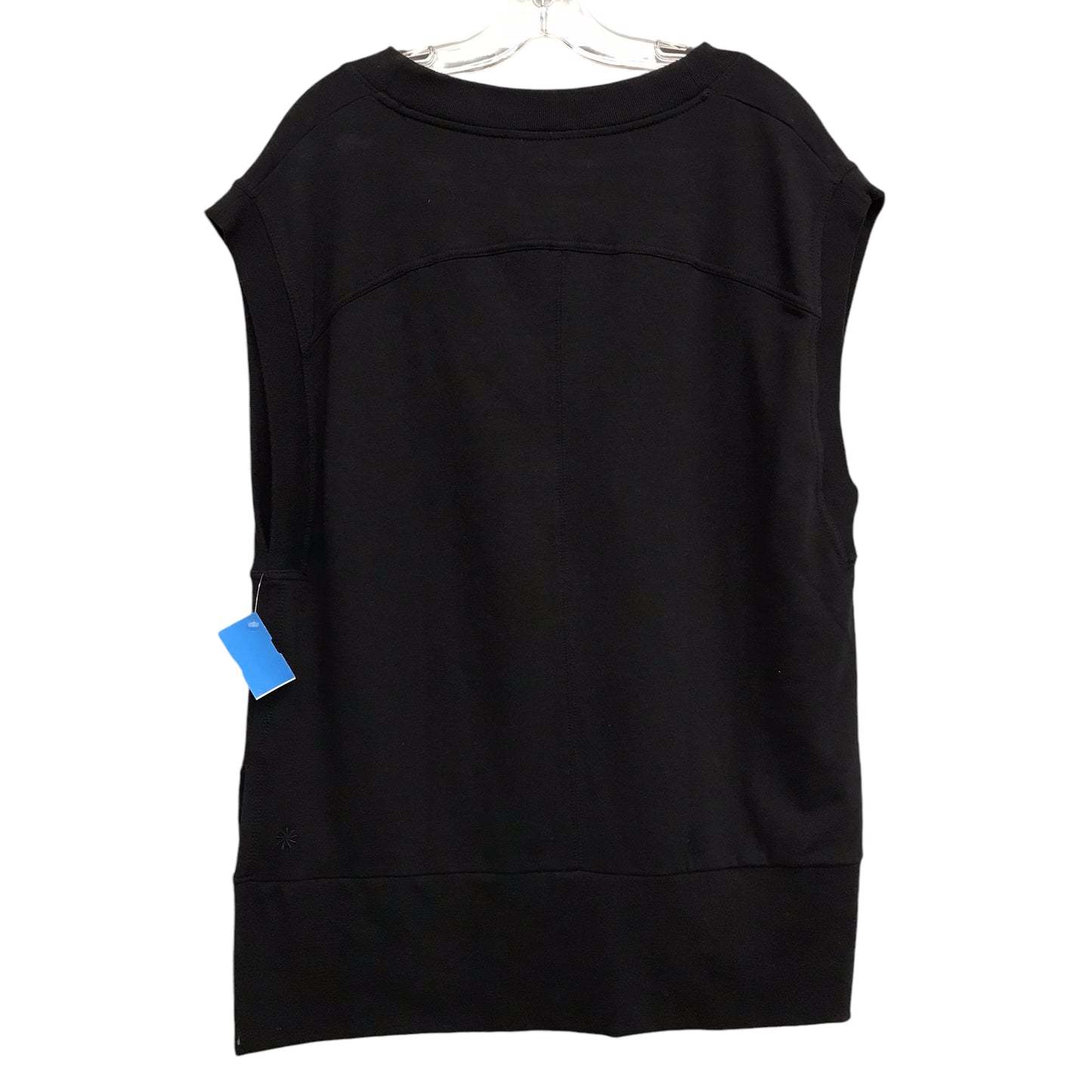 Top Sleeveless By Athleta In Black, Size:L