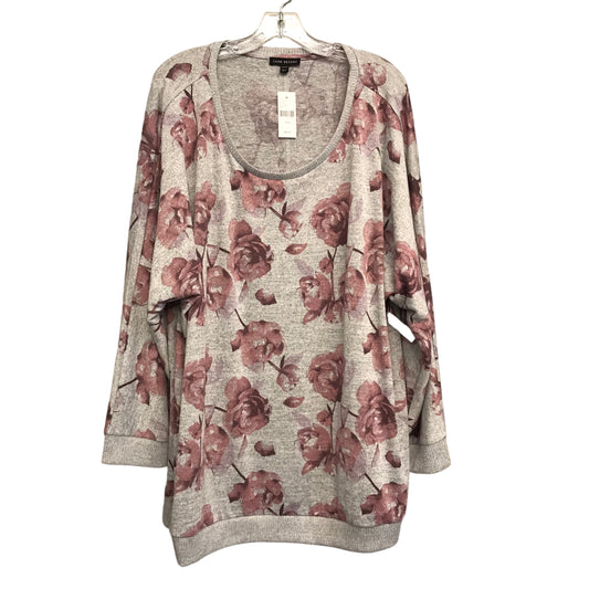 Top Ls By Lane Bryant In Floral Print, Size:4X