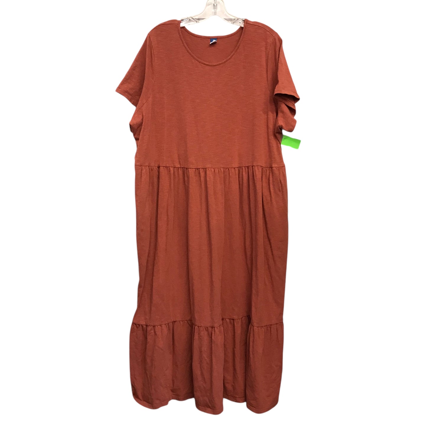 Dress Casual Maxi By Old Navy In Orange, Size:3