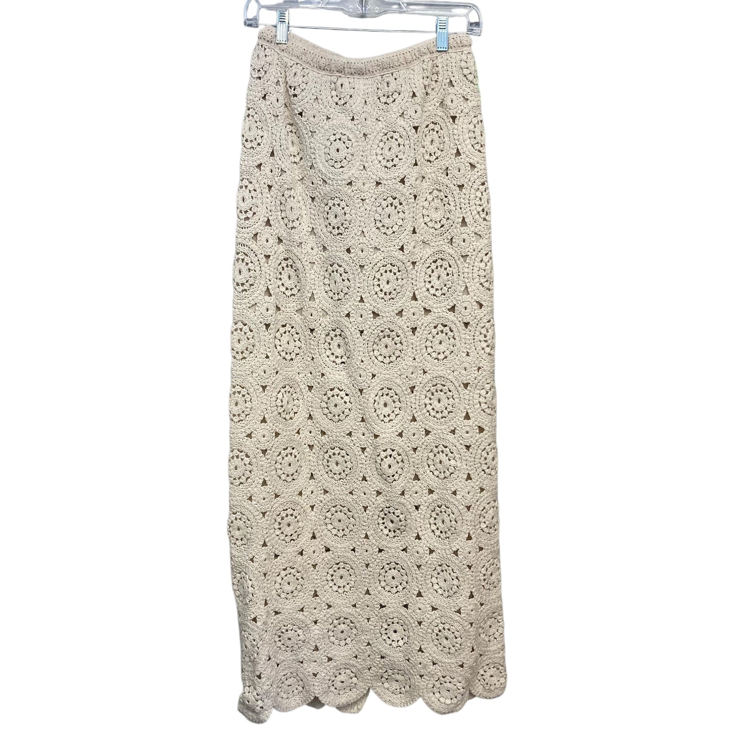 Skirt Maxi By Solitaire In Cream, Size:M
